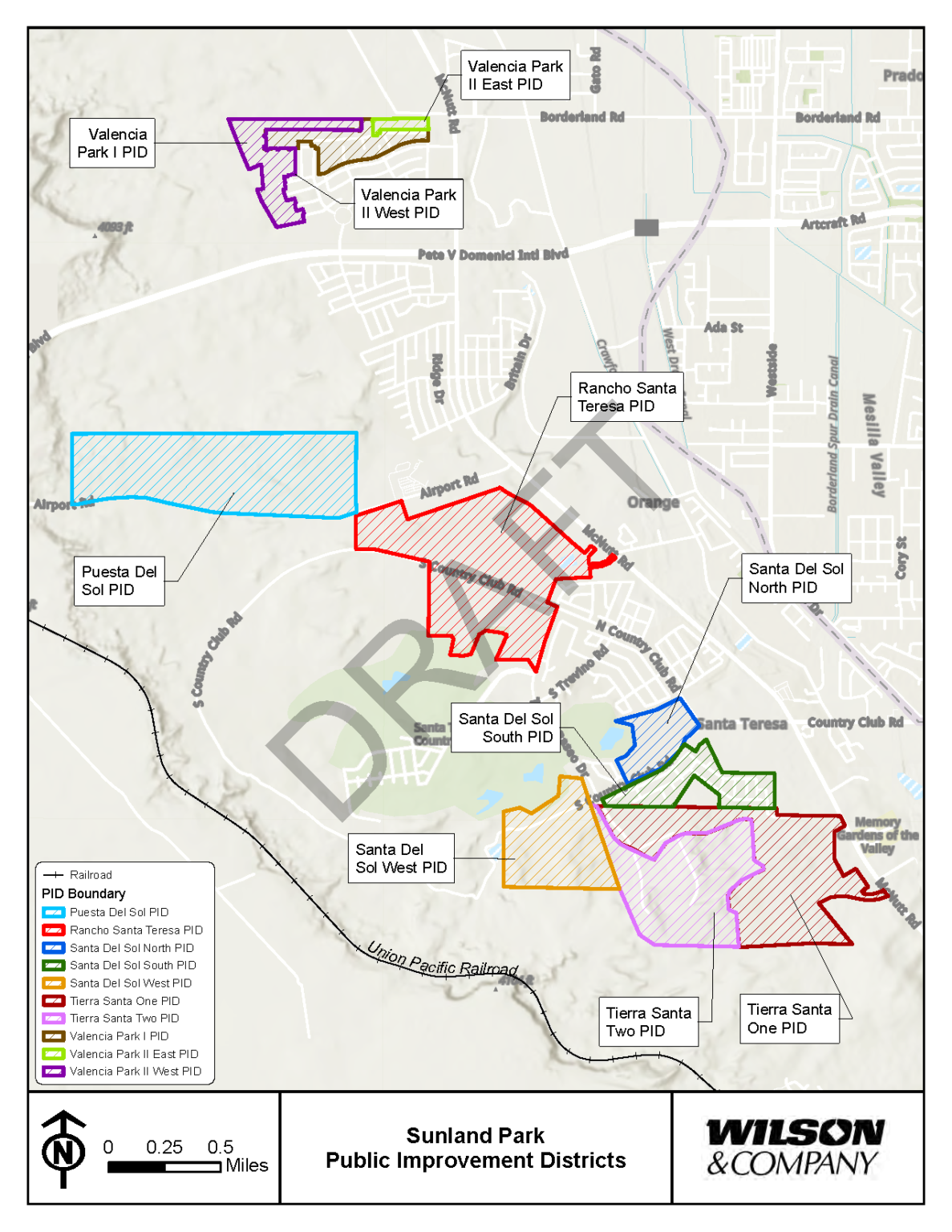 City of Sunland Park PIDs – City of Sunland Park